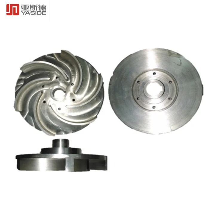 CNC Centrifugal Pump Open Impeller Of Stainless Steel