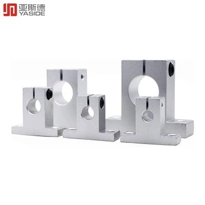 CNC Aluminju Linear Shaft Appoġġ Partijiet-fabbrika