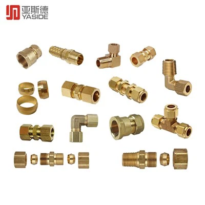 Komponenti tal-Fittings tal-Fares tal-Brass tal-Maċinazzjoni CNC